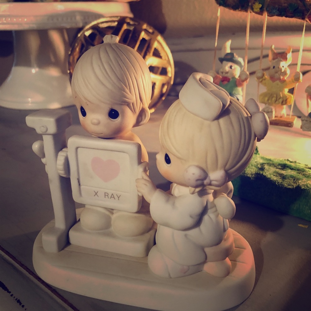 Precious Moments- My heart is exposed with love